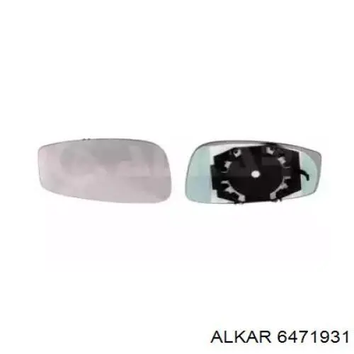Купить 6471931 Alkar Стекло зеркала заднего вида, левого