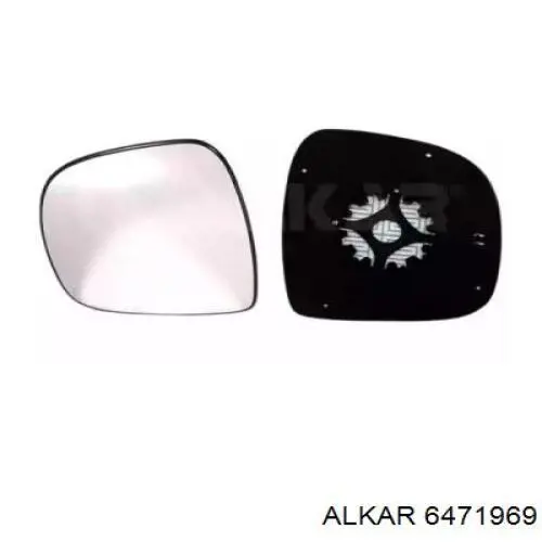 Зеркальный элемент левый Alkar 6471969