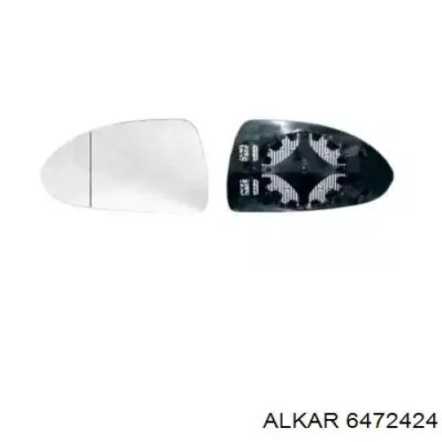 Стекло зеркала заднего вида, правого Alkar 6472424 цена, от 6.97 USD