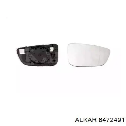 6472491 Alkar Зеркальный элемент правого зеркала заднего вида