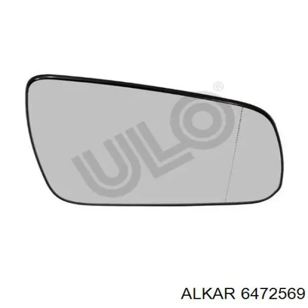 Стекло правого зеркала заднего вида 6472569 Alkar