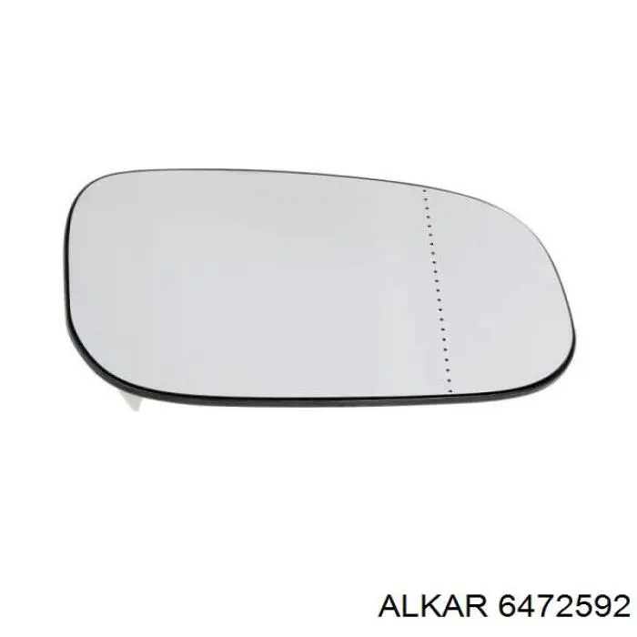 6472592 Alkar зеркальный элемент зеркала заднего вида правого
