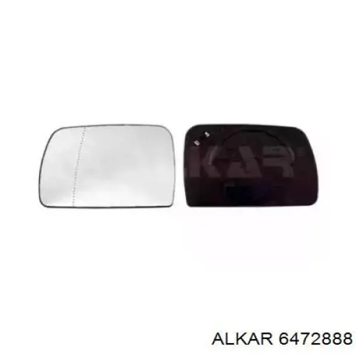 Купить 6472888 Alkar Стекло правого зеркала заднего вида