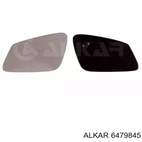 6479845 Alkar зеркальный элемент зеркала заднего вида правого