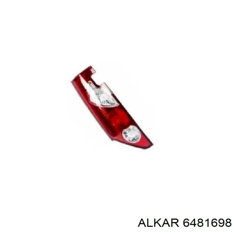 Зеркальный элемент левый Alkar 6481698