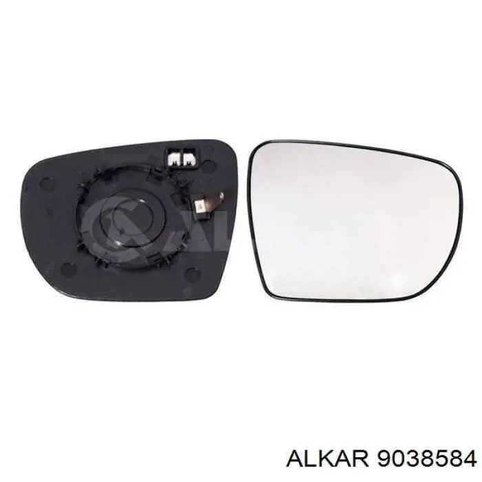 Правое зеркало 876202Y060 Hyundai/Kia