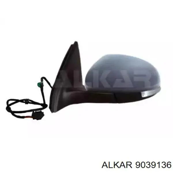 9039136 Alkar Левое боковое зеркало