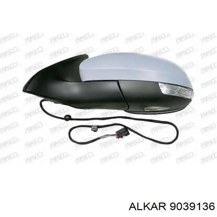Зеркало заднего вида, левое Alkar 9039136 цена, от 112.52 USD