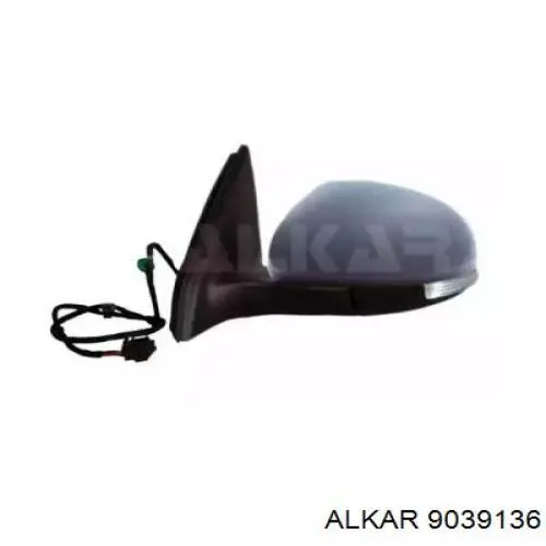 Купить 9039136 Alkar Наружное зеркало левое