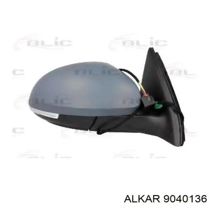 Наружное зеркало правое Alkar 9040136 цена, от 110.59 USD