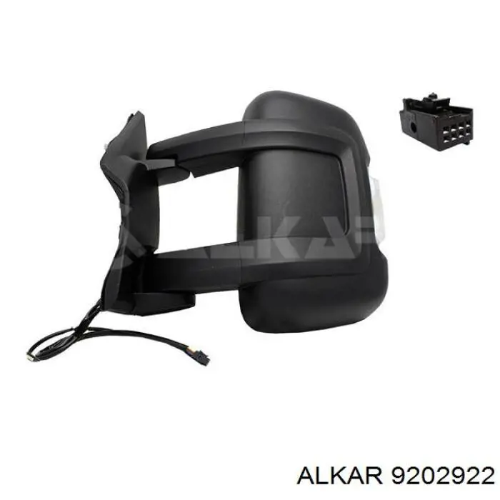 Правое зеркало 9202922 Alkar