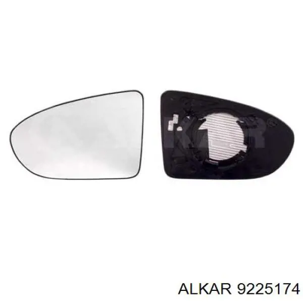 9225174 Alkar Левое боковое зеркало