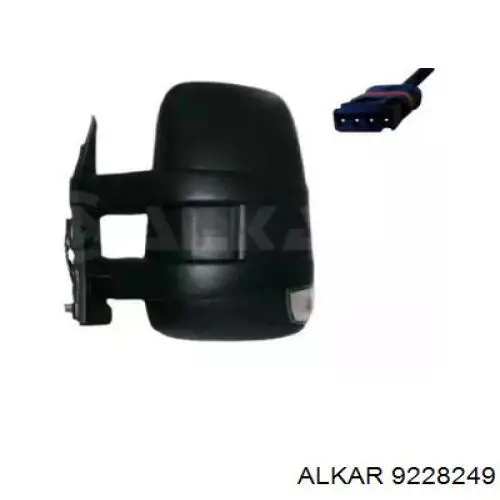9228249 Alkar Зеркало заднего вида правое