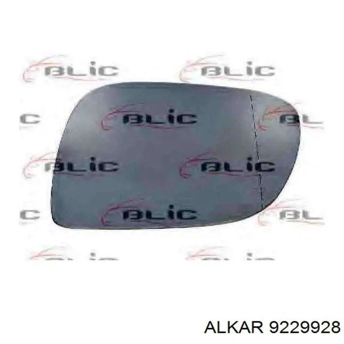 Купить 9229928 Alkar Наружное зеркало левое