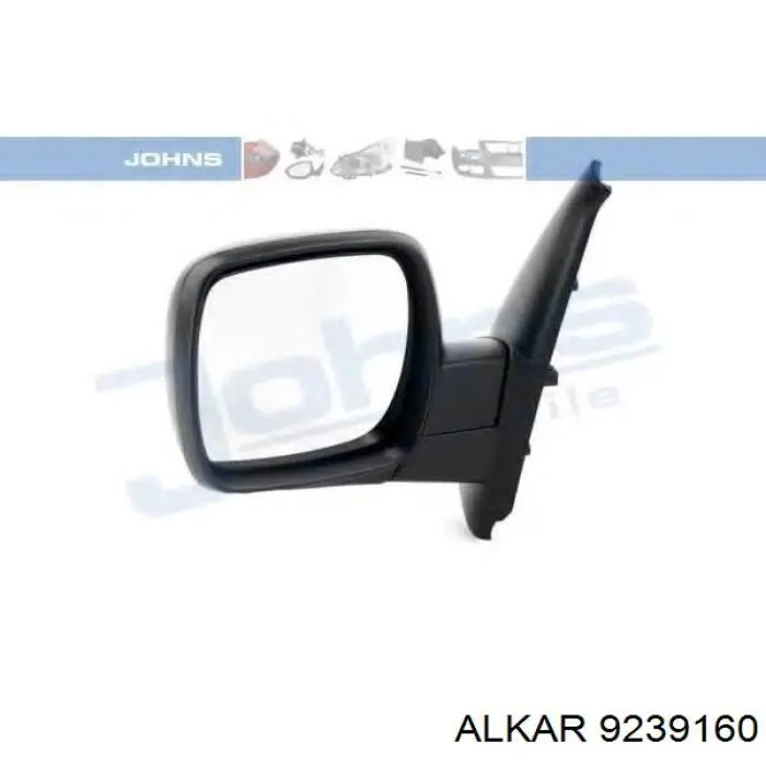 Зеркало заднего вида, левое Alkar 9239160 цена, от 49.92 USD