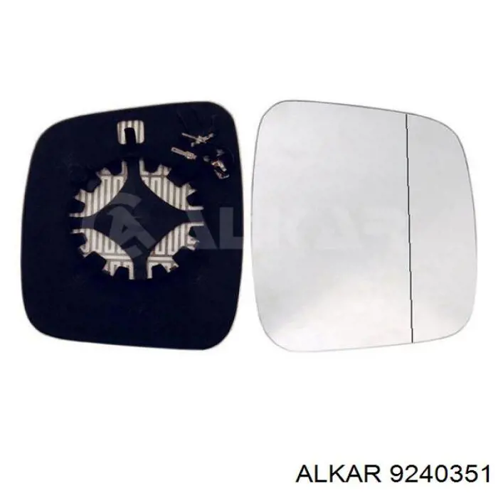 Купить 9240351 Alkar Боковое зеркало заднего вида правое