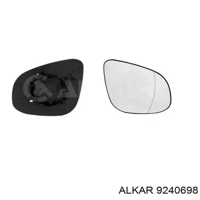 Наружное зеркало правое Alkar 9240698 цена, от 61.84 USD