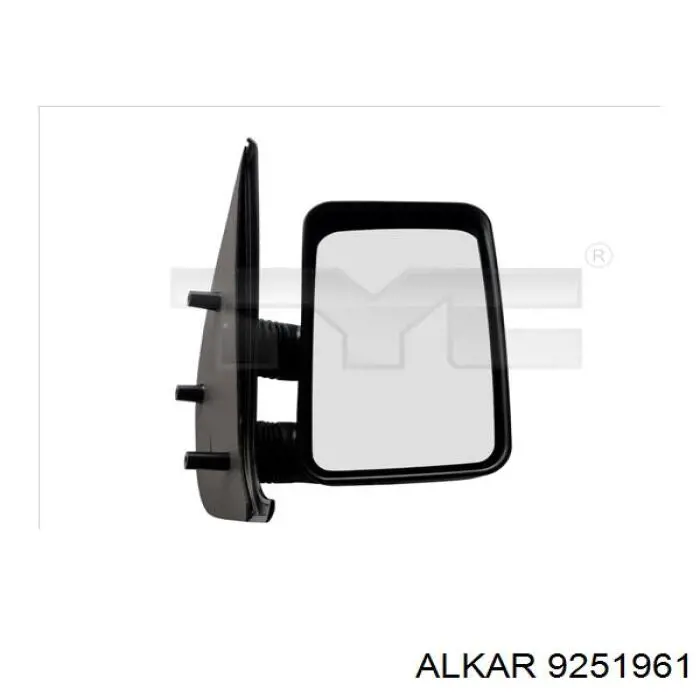 Купить 9251961 Alkar Боковое зеркало заднего вида правое