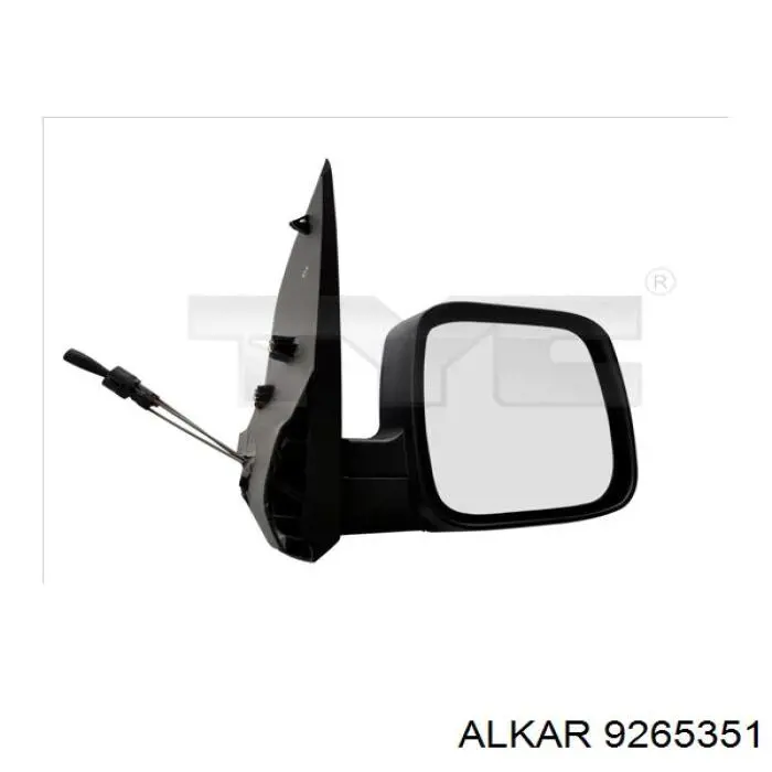 Купить 9265351 Alkar Боковое зеркало заднего вида правое