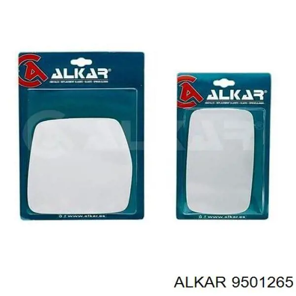 Купить 9501265 Alkar Стекло зеркала заднего вида, левого