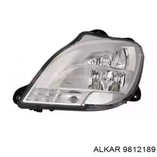 Фара правая 9812189 Alkar