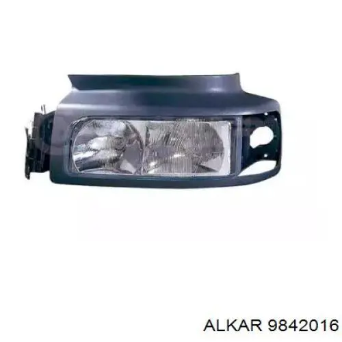 Фара правая 9842016 Alkar