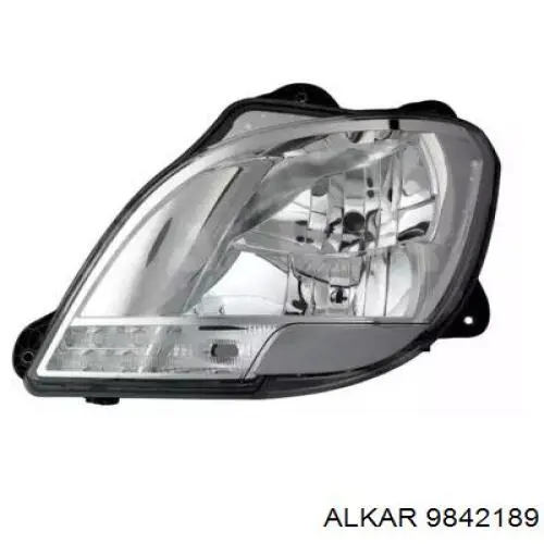 Фара правая 9842189 Alkar