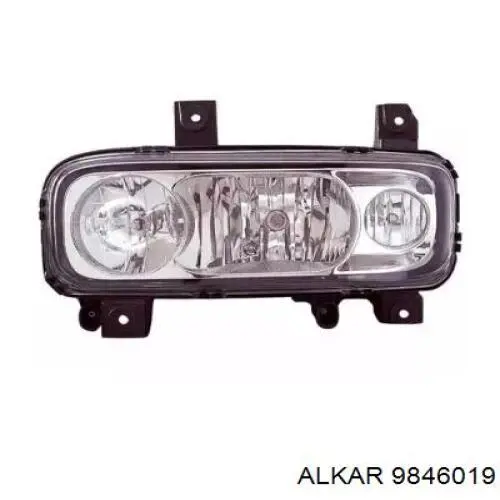 Фара правая 9846019 Alkar