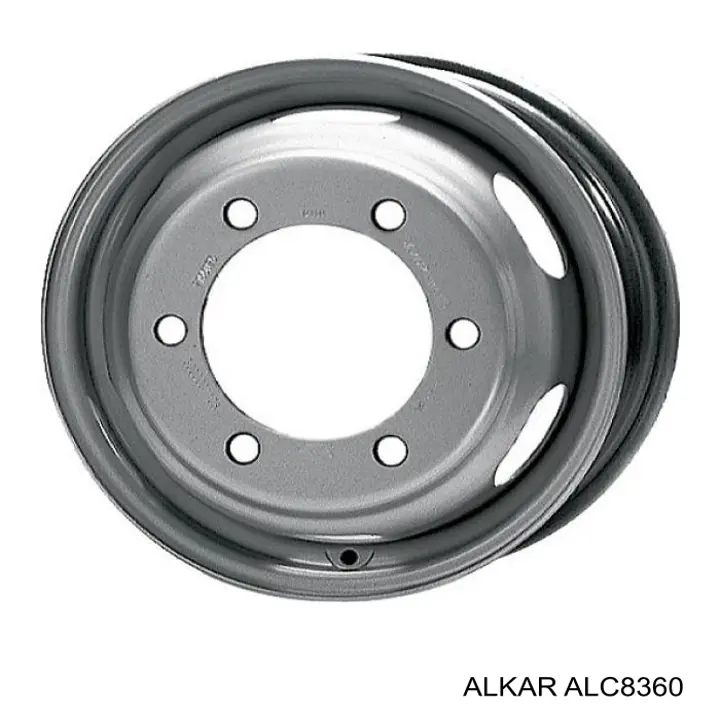 ALC8360 Alkar диски колесные стальные (штампованные)