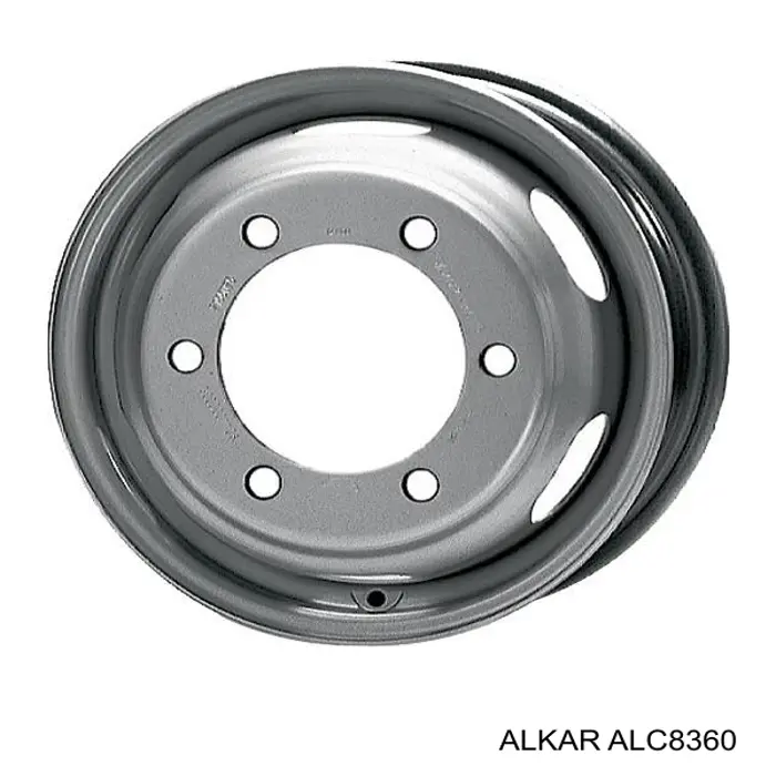 Диски колесные стальные (штампованные) ALC8360 Alkar