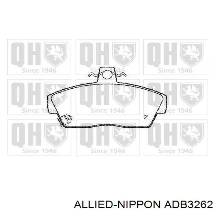 Передние тормозные колодки ADB3262 Allied Nippon