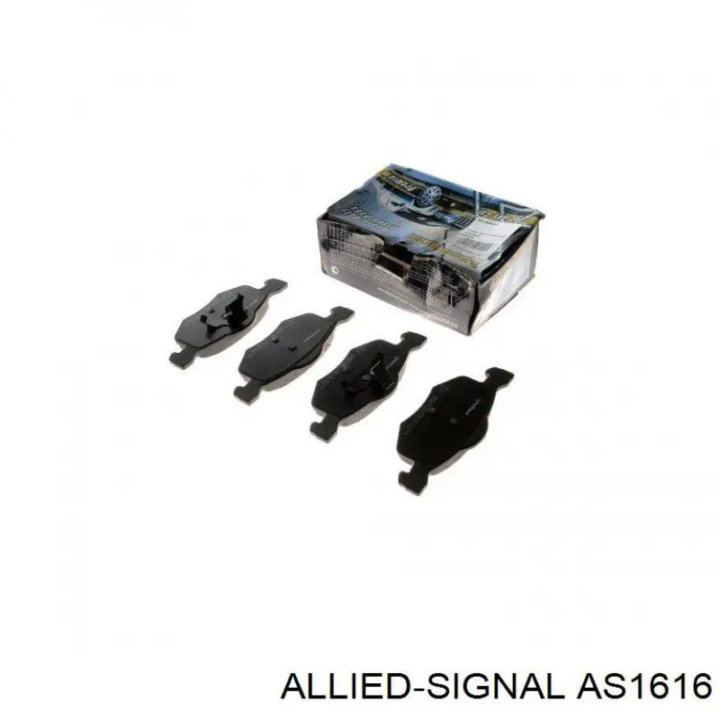 Передние тормозные колодки AS1616 Allied Signal