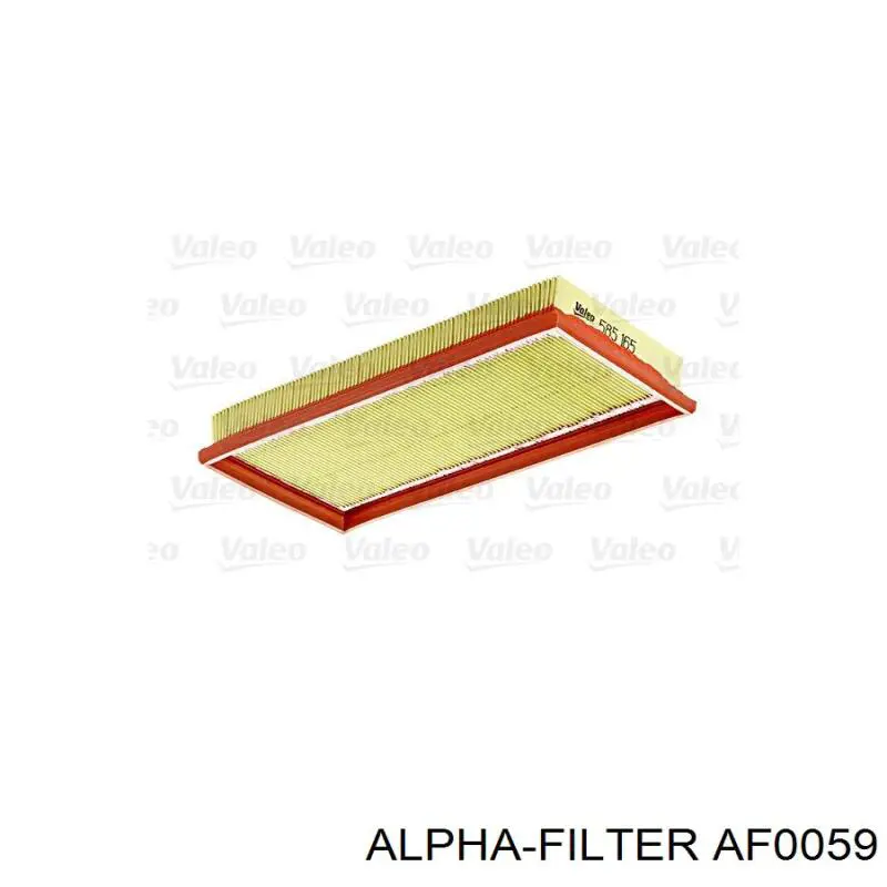 AF0059 Alpha Filter Воздушный фильтр двигателя