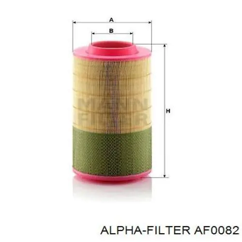 Элемент воздушного фильтра Mfilter A874 цена, от 36.21 USD
