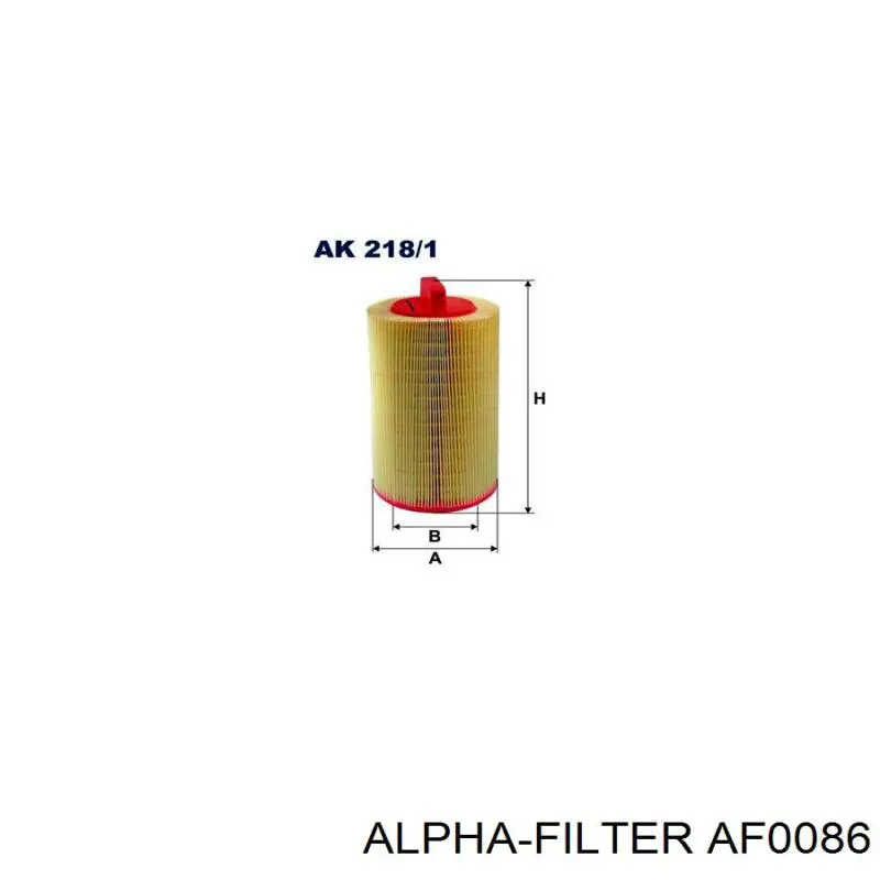 AF0086 Alpha-filter