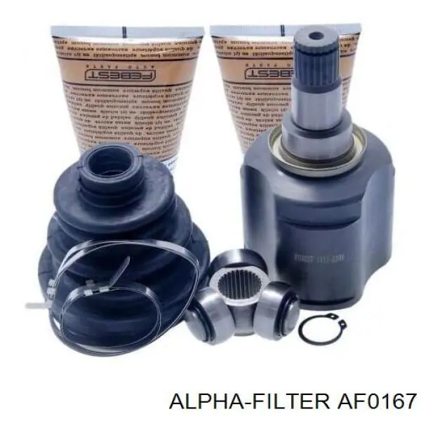 Купить AF0167 Alpha Filter Автомобильный фильтр воздуха