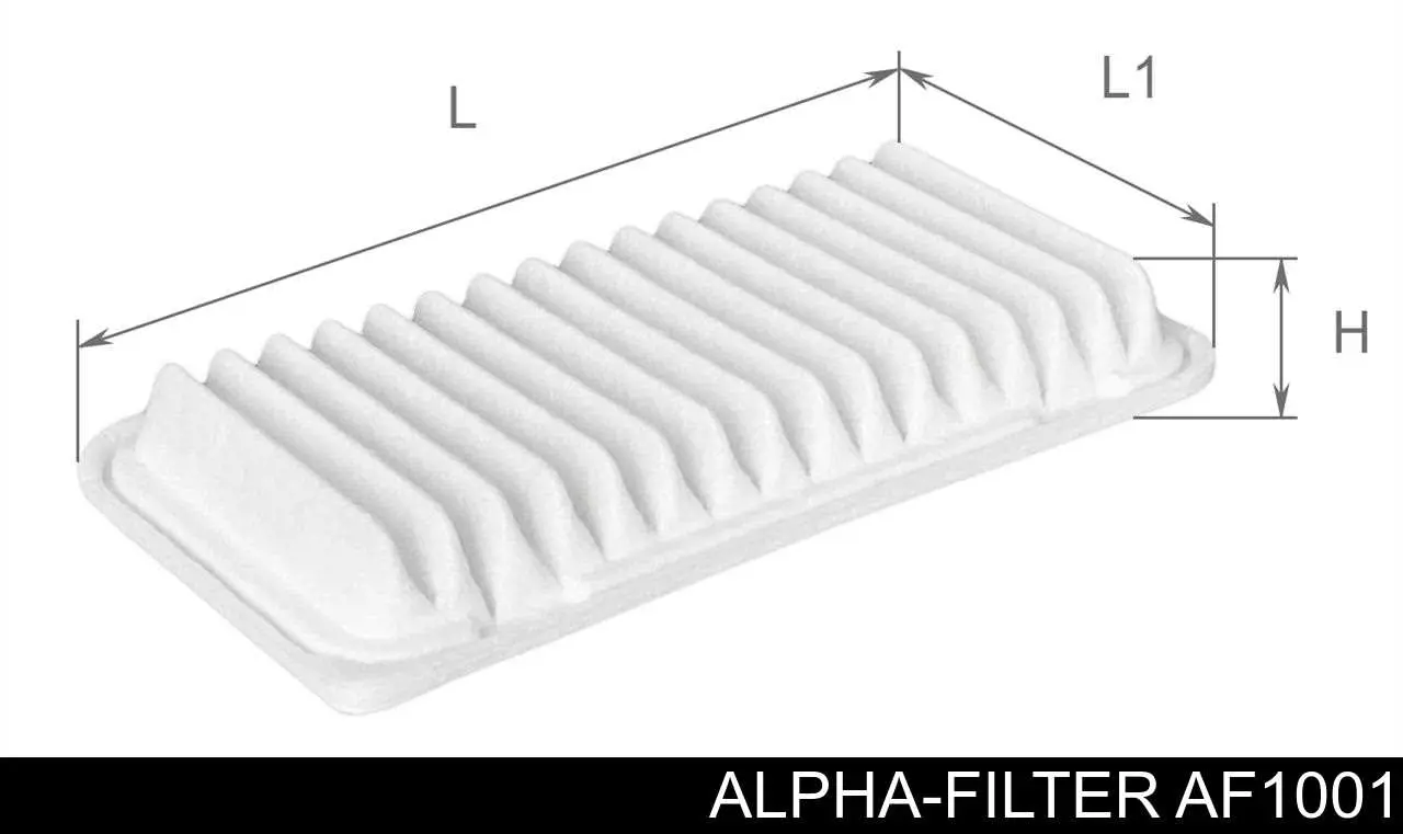 Воздушный фильтр AF1001 Alpha-filter