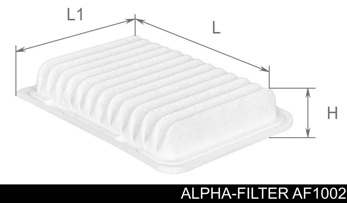 AF1002 Alpha Filter Воздушный фильтр двигателя