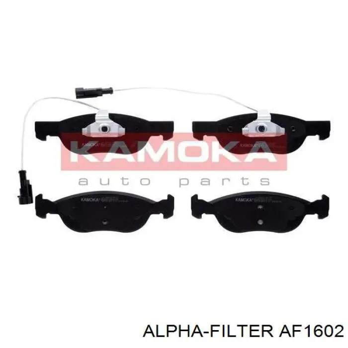 Элемент воздушного фильтра Alpha Filter AF1602 цена, от 1.70 USD