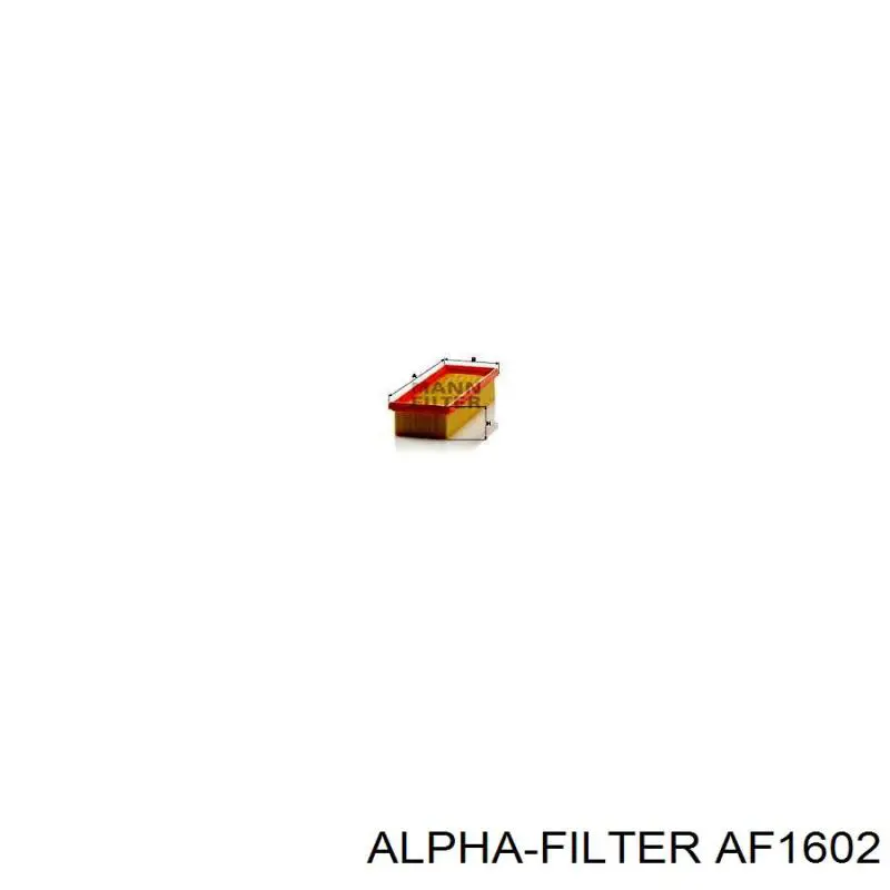 AF1602 Alpha-filter воздушный фильтр