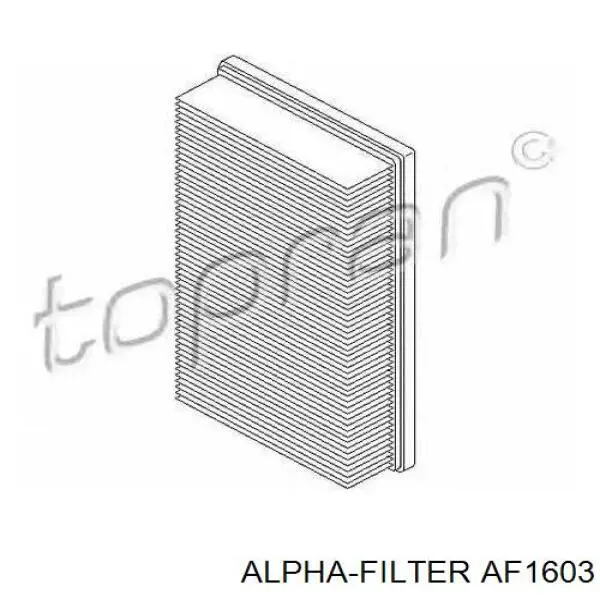 Купить AF1603 Alpha Filter Автомобильный фильтр воздуха