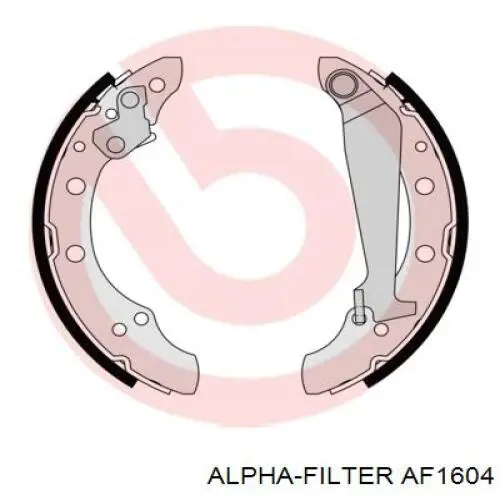 Элемент воздушного фильтра Alpha Filter AF1604 цена, от 3.70 USD