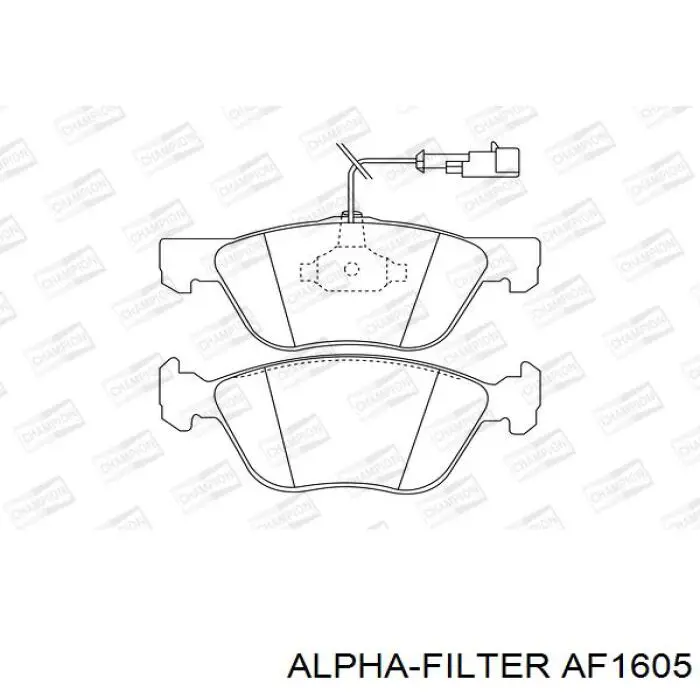Элемент воздушного фильтра Alpha Filter AF1605 цена, от 4.84 USD