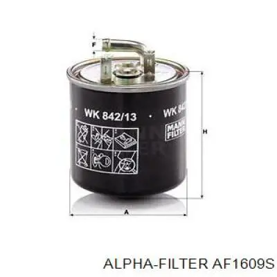 Купить AF1609S Alpha Filter Автомобильный фильтр воздуха