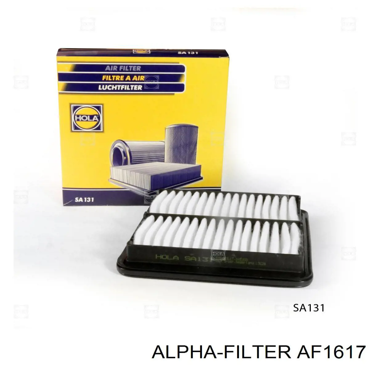 Элемент воздушного фильтра Alpha Filter AF1617 цена, от 3.15 USD