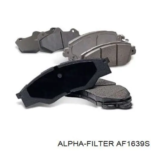 Купить AF1639S Alpha Filter Автомобильный фильтр воздуха