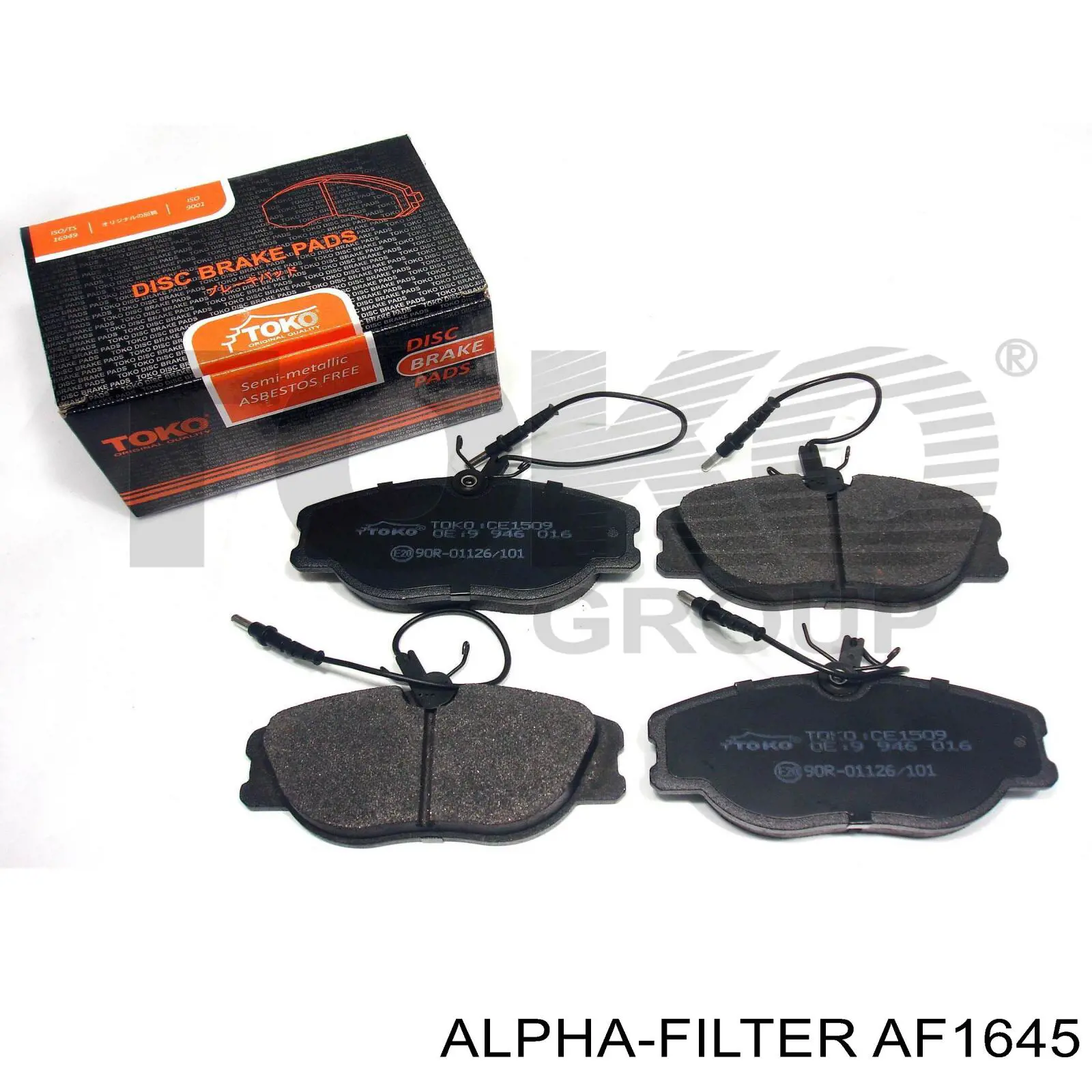 Купить AF1645 Alpha Filter Автомобильный фильтр воздуха