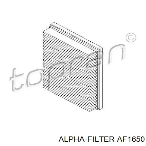 Элемент воздушного фильтра Alpha Filter AF1650 цена, от 2.93 USD