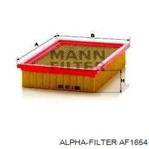 Элемент воздушного фильтра Alpha Filter AF1654 цена, от 4.26 USD