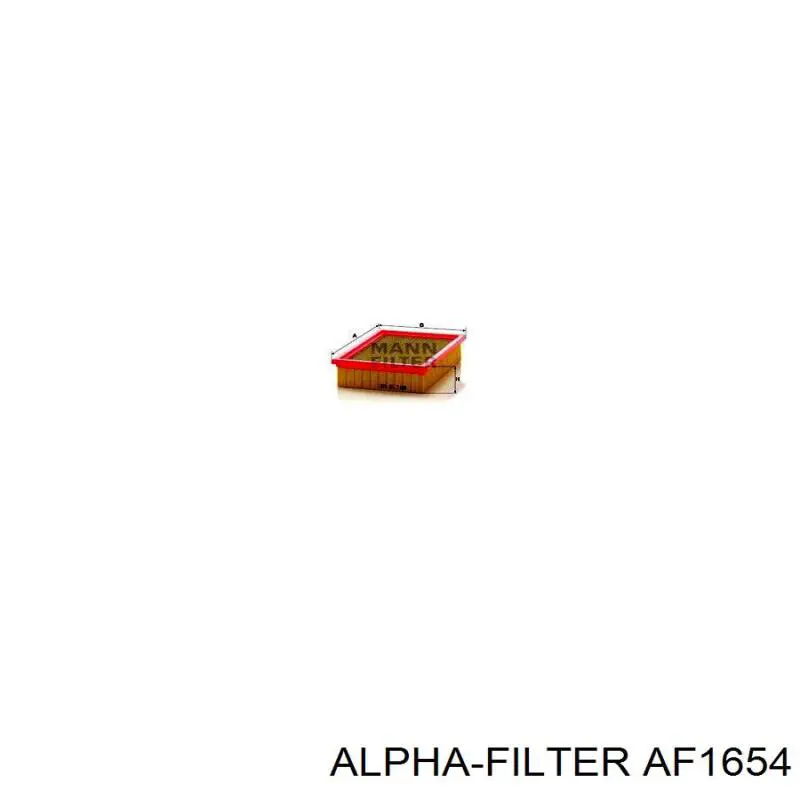 Воздушный фильтр AF1654 Alpha Filter